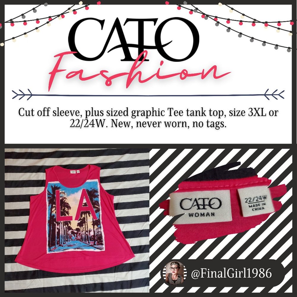 Graphic Tee Tank Top L.A.